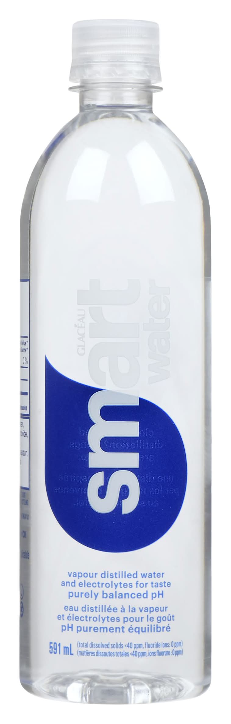 Glaceau smartwater smartwater (591 ml) - vapour distilled water (591 ml)