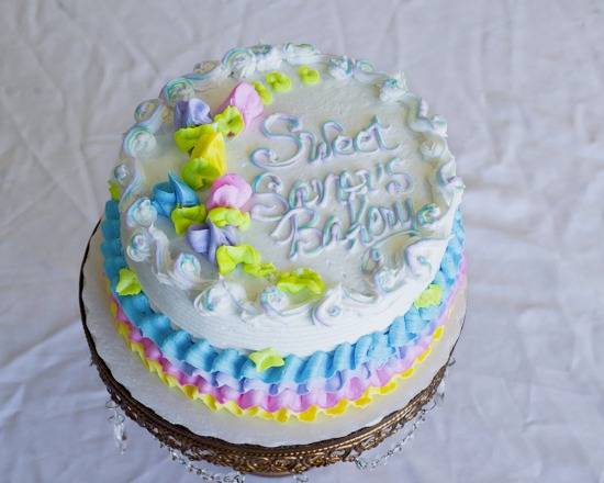 Eight Inch Round Cake