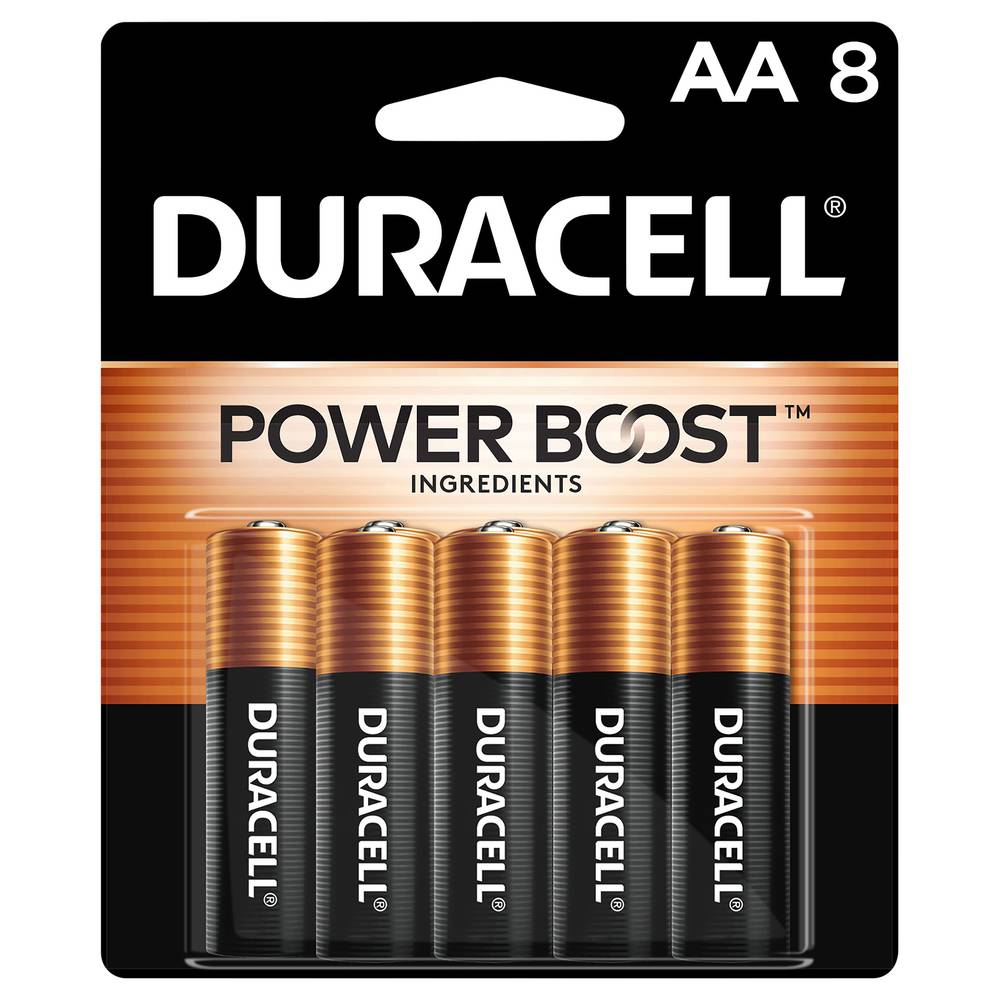 Duracell Power Boost Aa Batteries (8 ct)