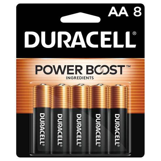 Duracell Power Boost Aa Batteries (8 ct)