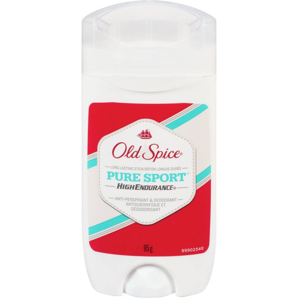 Old Spice Antiperspirant, High Endurance Pure Sport (85 g)