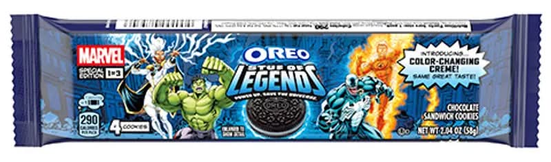Oreo Marvel Stuf of Legends Chocolate Sandwich Cookies