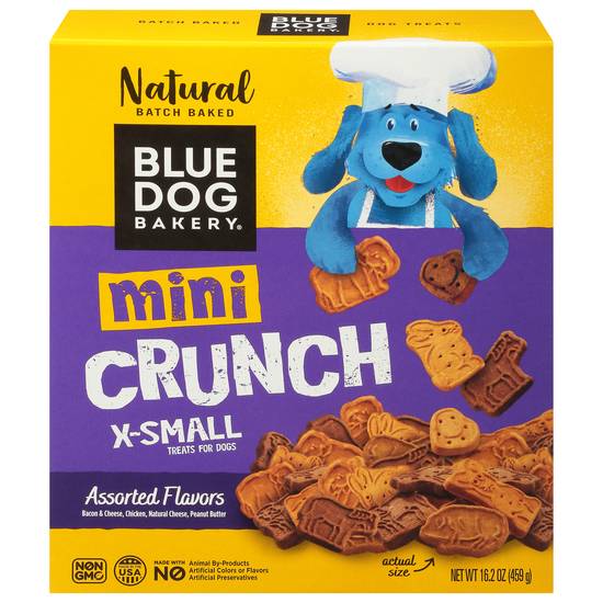 Blue Dog Bakery Mini Crunch X-Small Assorted Dog Treats (18 oz)