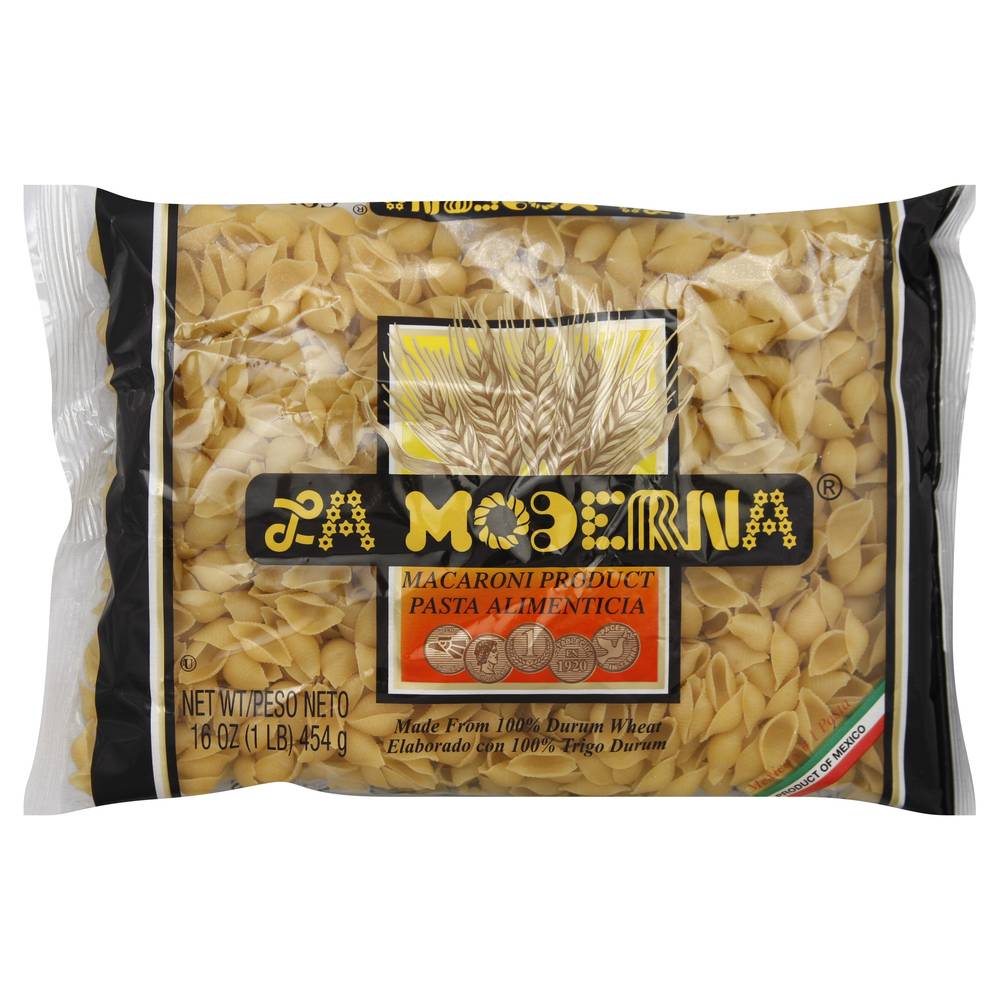 La Moderna Shells Pasta (16 oz)