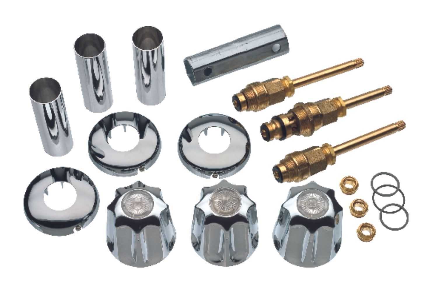 ACE Faucet Rebuild Kit For Gerber Brass/Metal 19 Pc