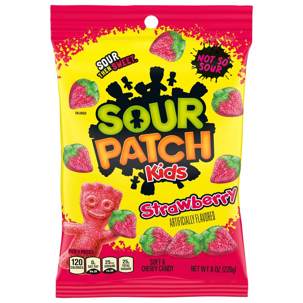 Sour Patch Kids Strawberry Soft & Chewy Candy (8 oz)