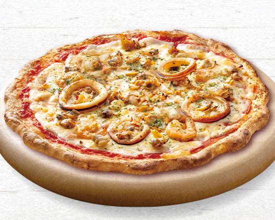 �魚介たっぷりシーフードピザ Seafood Pizza