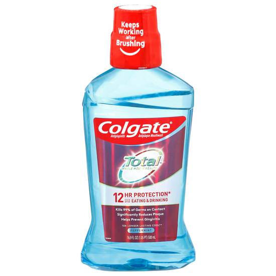 Colgate Alcohol-Free Peppermint Total Mouthwash