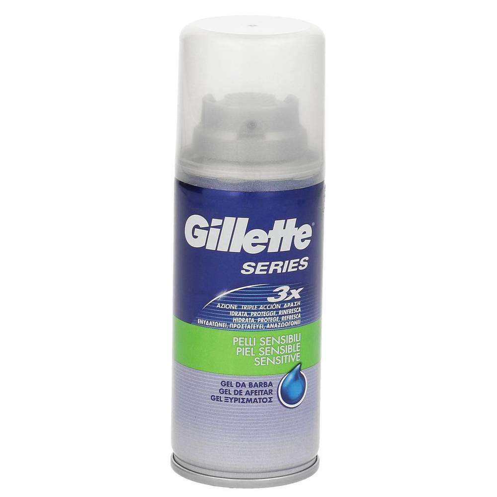 Gel De Afeitar Calmante Con Aloe Vera Gillette 75 Ml