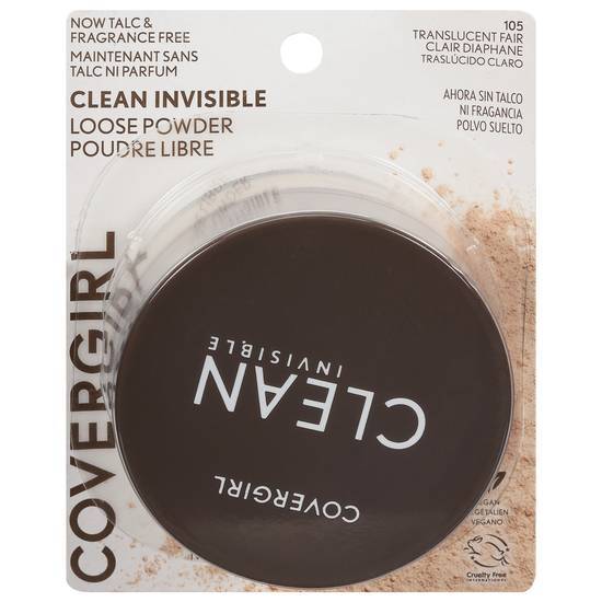 Covergirl Translucent Fair 105 Clean Invisible Loose Powder