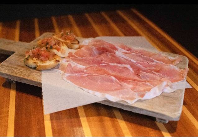 Parma Prosciutto and Bruschetta