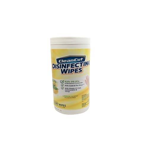 Cleancut Lemon Scent Disinfecting Wipes (35 ct)