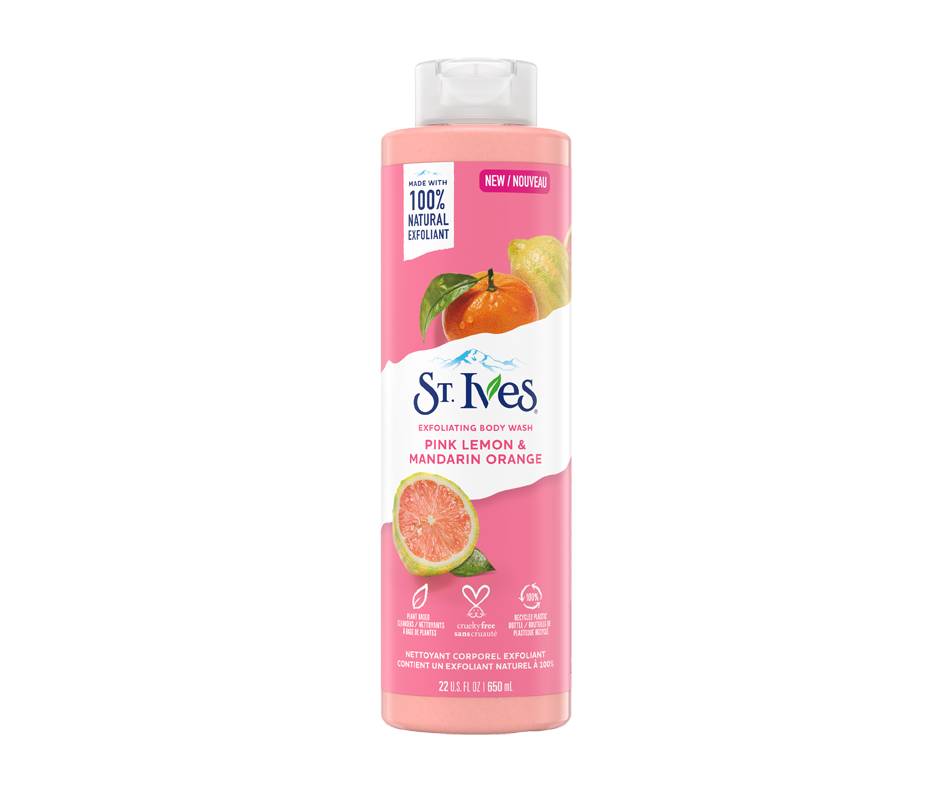 St. ives nettoyant corporel citron rose & mandarine st. ives (650 ml nettoyant corporel) - pink lemon & mandarin orange body wash (650 ml)