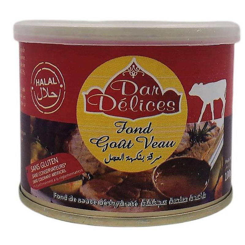 Dar Délice - Fond de veau sauce déshydraté (100g)