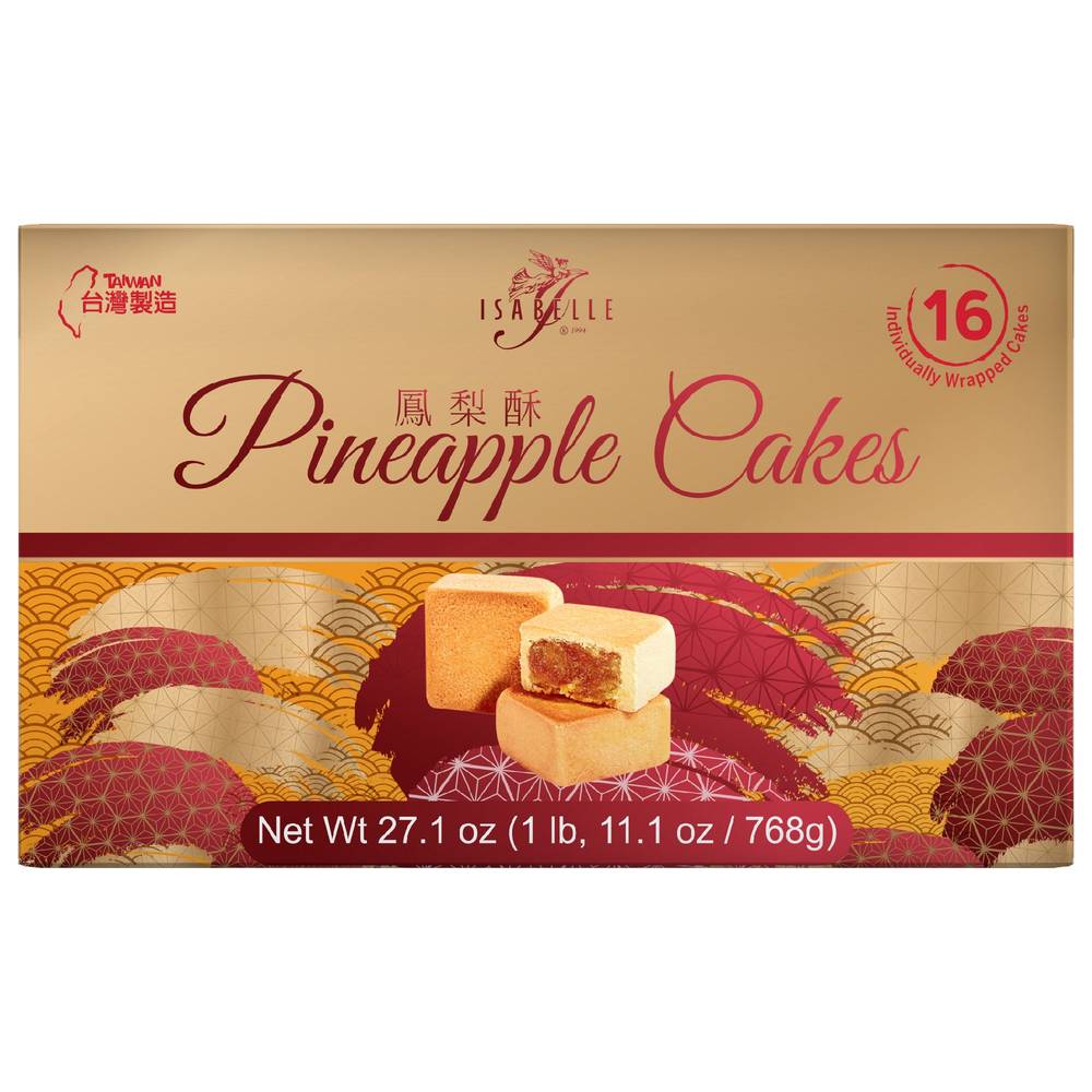 Isabelle Mini Cakes (pineapple) (16 ct)