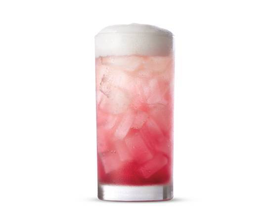 Cranberry Lemonade Energy Drink with Coconutmilk Cold Foam