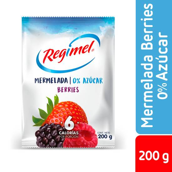 Regimel mermelada de berries sin azúcar (bolsa 200 g)