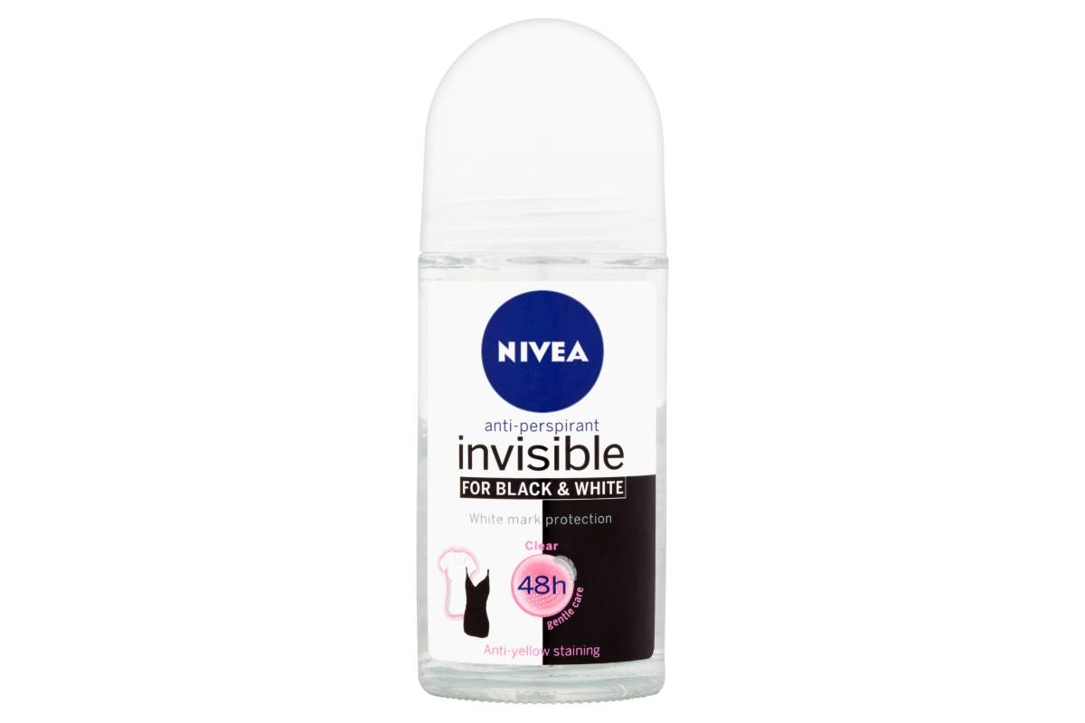 Nivea Black & White Original Anti-Perspirant Deodorant Roll-On (50ml)