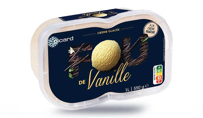 Crème glacée Fou de Vanille