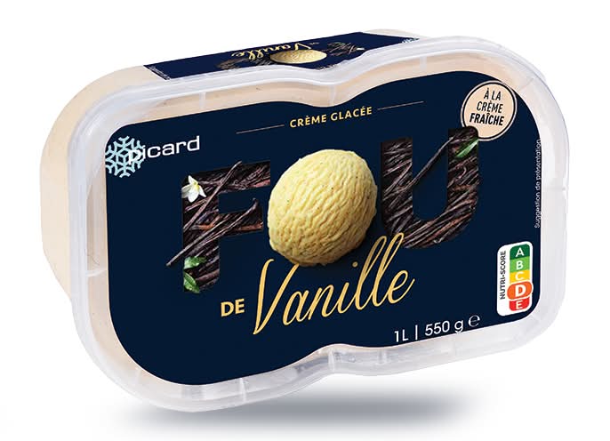Crème glacée Fou de Vanille