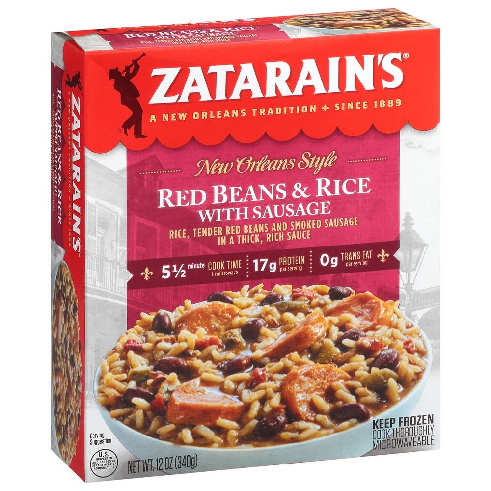 Zatarain's New Orleans Style Red Beans & Rice With Sausage (12 oz)