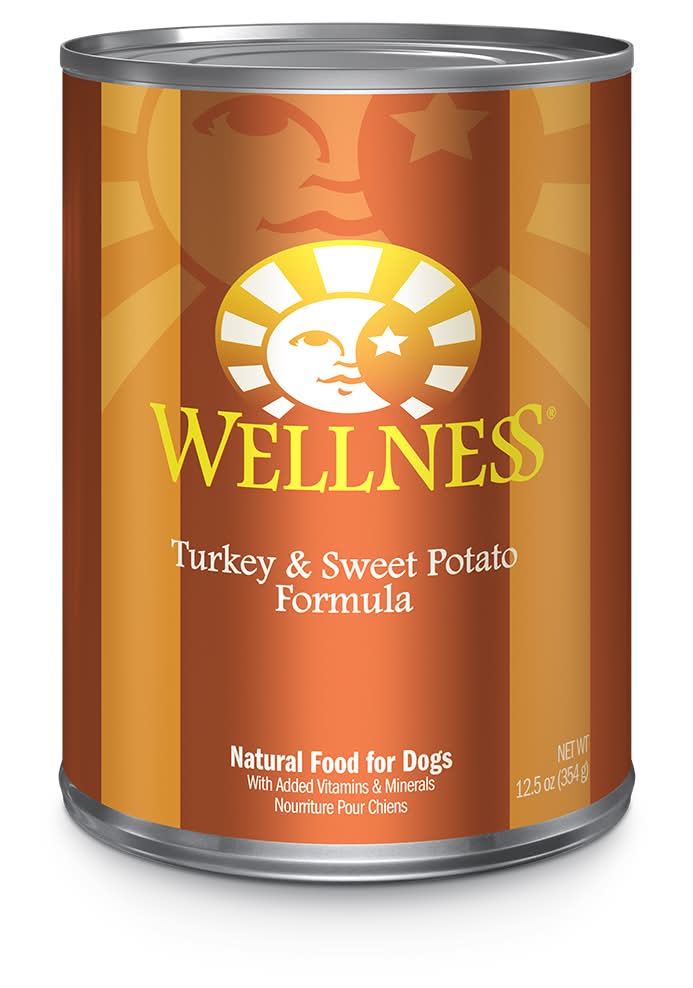 Wellness Complete Health Turkey and Sweet Potato Pate Canned Dog Food (12.5 oz)