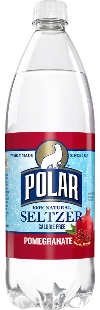 Polar Pomegranate Premium Seltzer (33.8 fl oz)