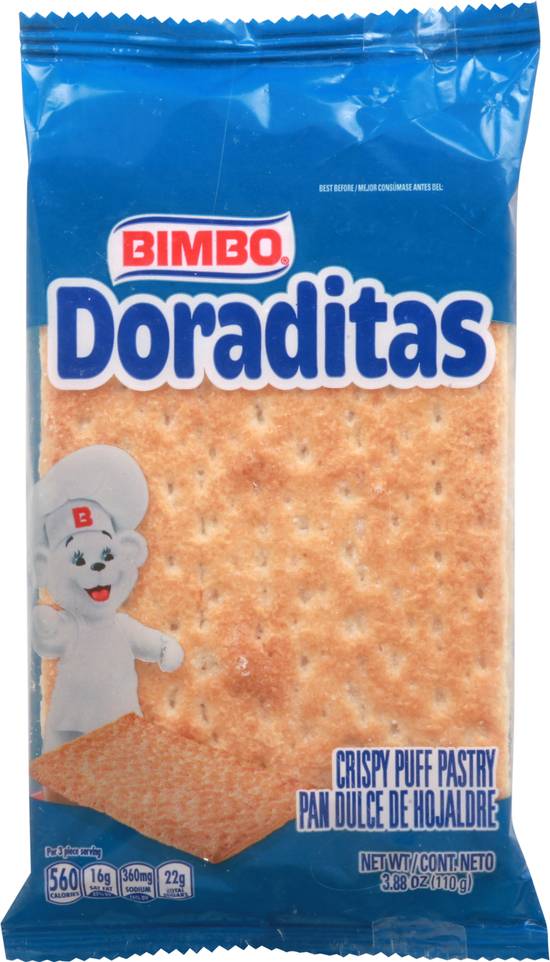 Bimbo Doraditas Crispy Puff Pastry