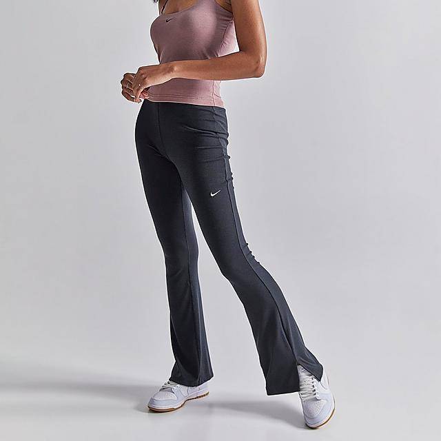 nike black flare yoga pants