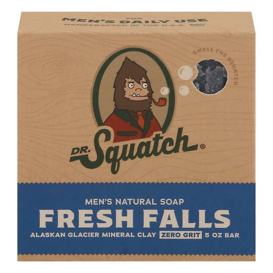 Dr. Squatch Fresh Falls Men's Natural Soap