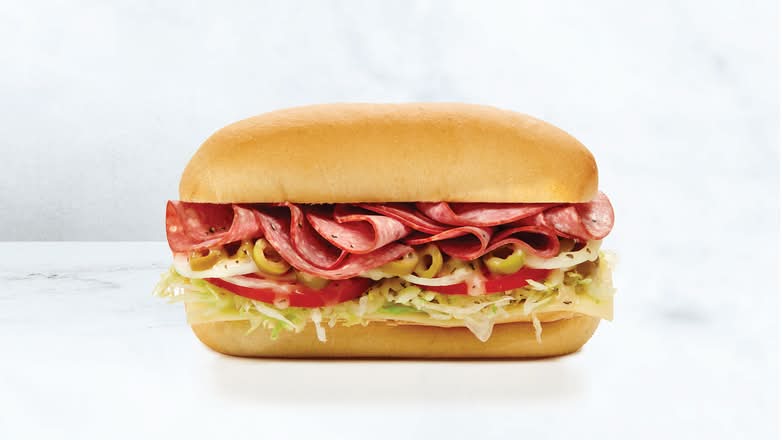 Small Italian Salami  Sub / Petit sandwich au salami italien