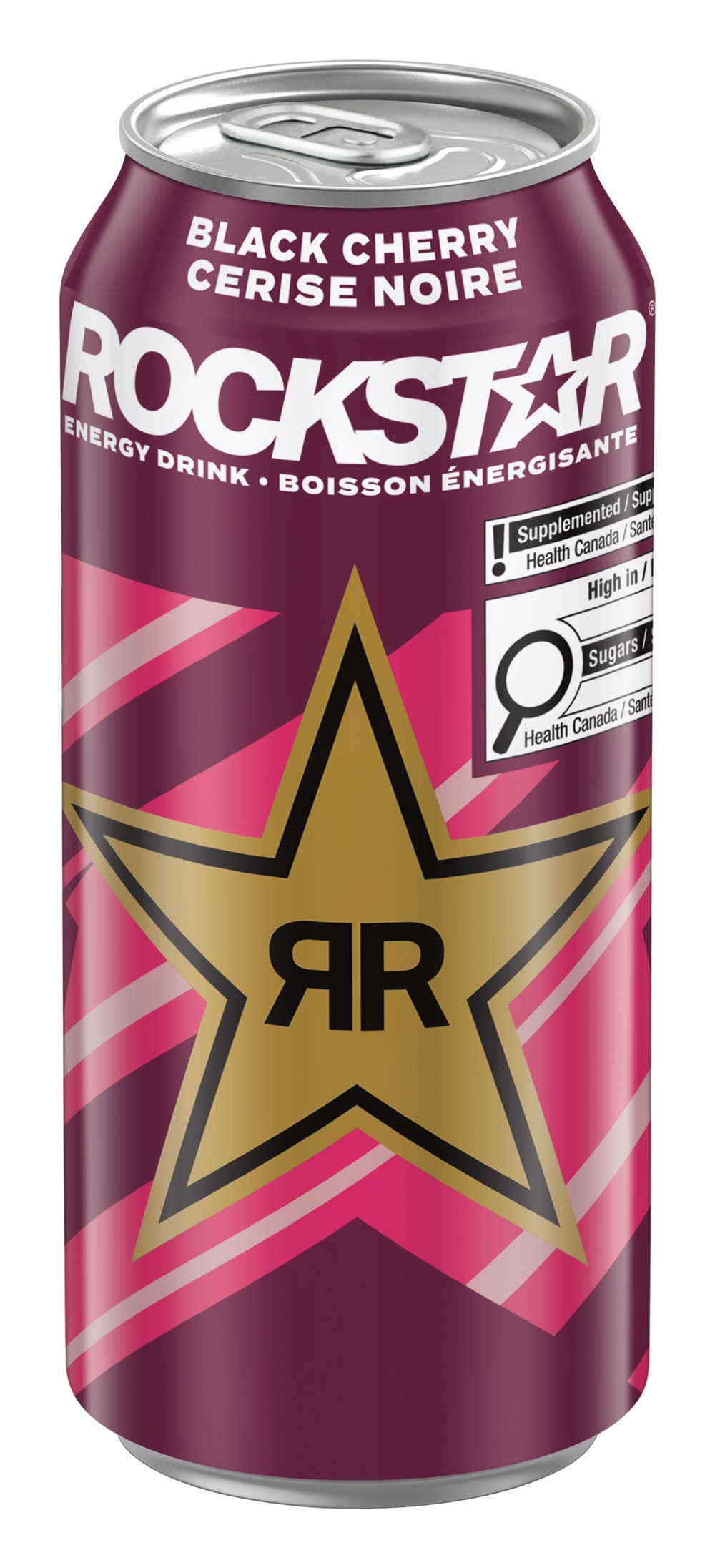 Rockstar rockstar revolt black cherry (473ml) - revolt black cherry energy drink (473 ml)