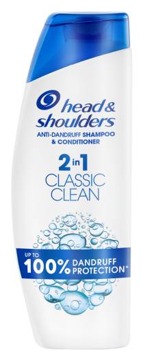 Head & Shoulders Classic Clean 2in1 Anti Dandruff Shampoo & Conditioner (250ml)