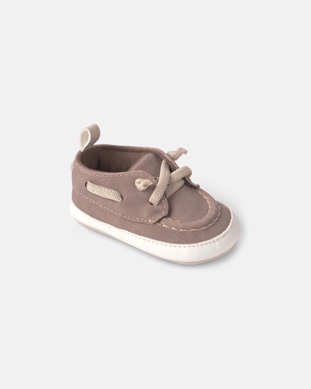 Baby Boy Boat Shoes - Grey - 1