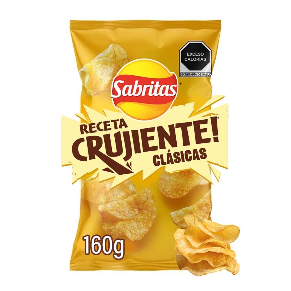 Sabritas papas clásicas receta crujiente