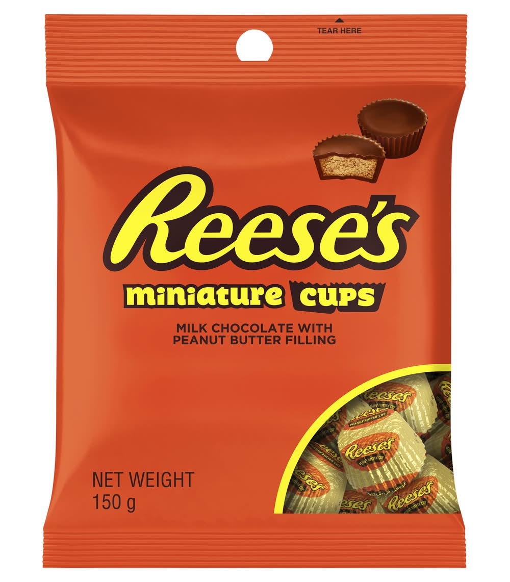 Reese's Peanut Butter Filling Miniatures Milk Chocolate (150g)