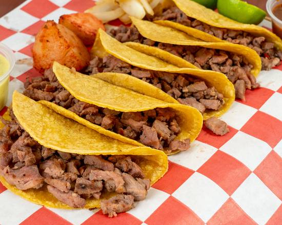 TACOS DE CARNE ASADA