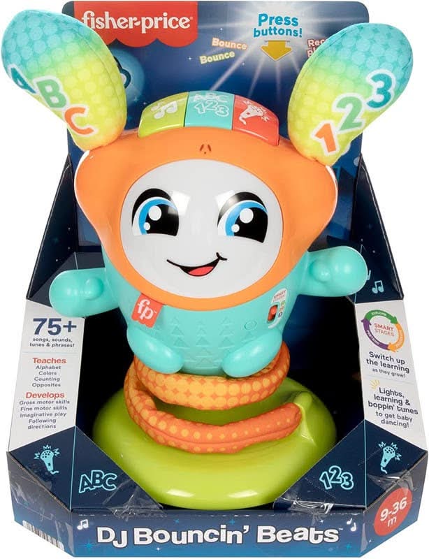 Fisher-Price juguete dj bouncy salta y aprende