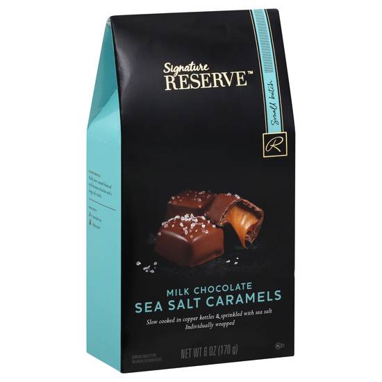 Signature Reserve Sea Salt Milk Chocolate Caramels (6 oz)