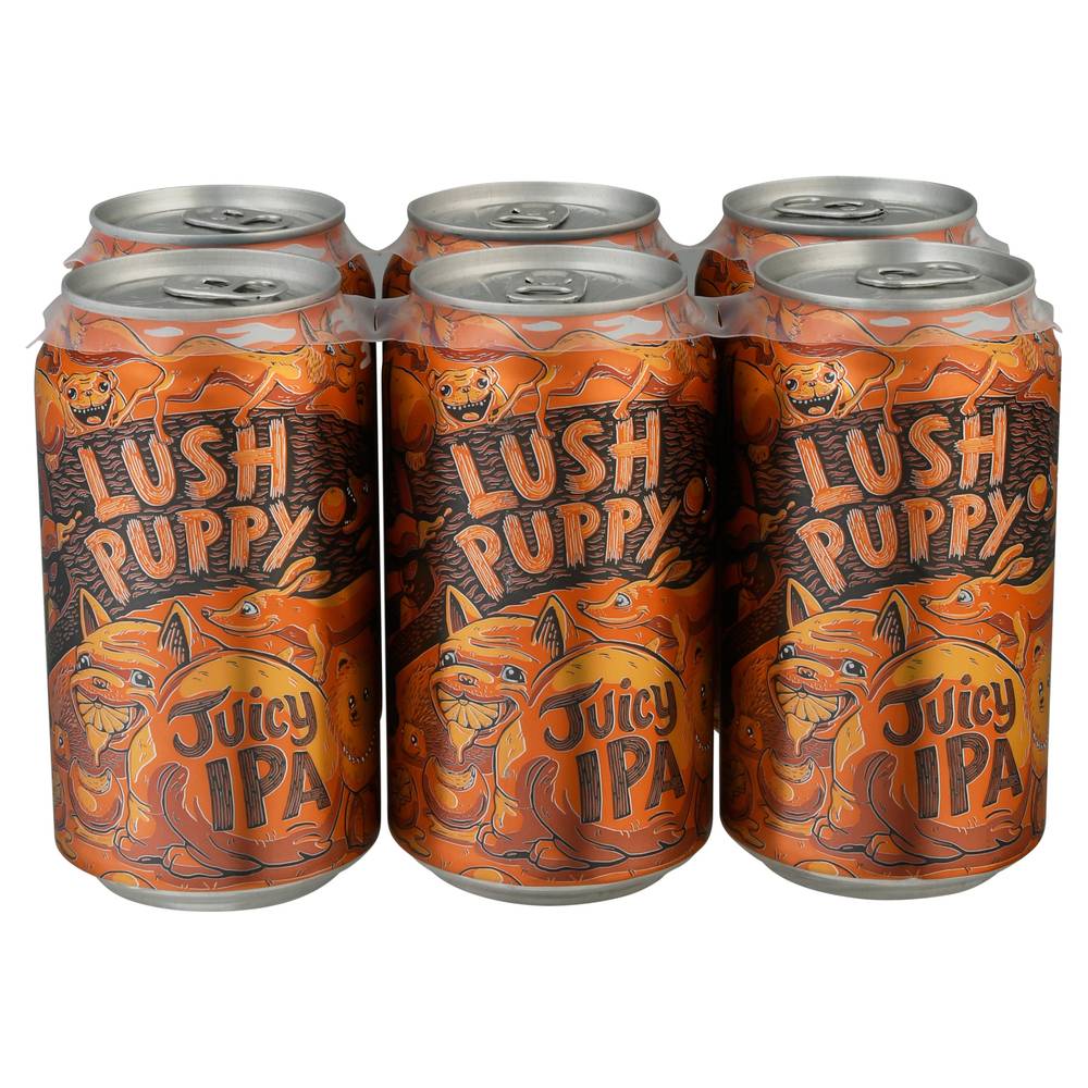 Bootstrap Brewing Brewing Lush Puppy Juicy Ipa (6x 12oz cans)