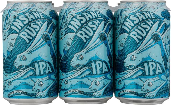 Bootstrap Brewing Co. Insane Rush Ipa Beer (6 ct, 12 fl oz)