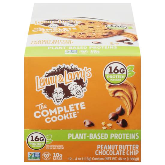 Lenny & Larry's Complete Vegan Cookie Peanut Butter Chocolate Chip