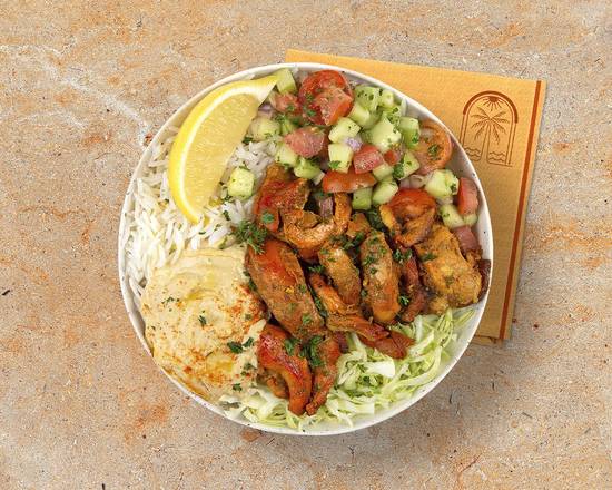 Chicken Shawarma Rice Bowl
