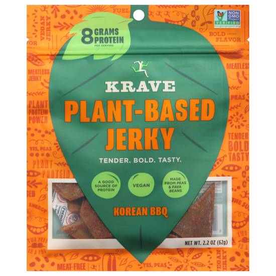 Krave Plant-Based Korean Bbq Jerky (2.2 oz)