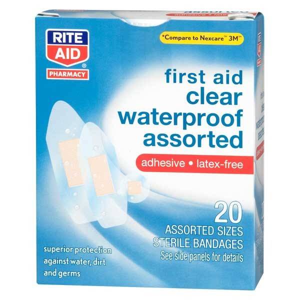 Rite Aid Clear Waterproof Assorted (200 ct)