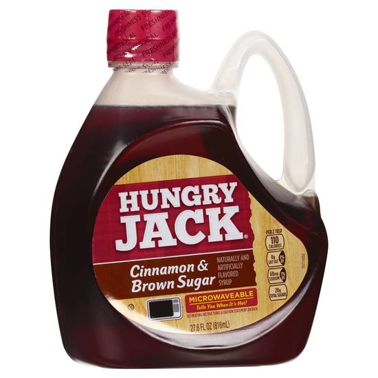 Hungry Jack Cinnamon & Brown Sugar Syrup (27.6 fl oz)