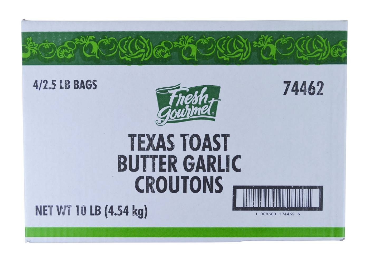 Fresh Gourmet - Butter Garlic Croutons - 4/2.5 lbs (1 Unit per Case)