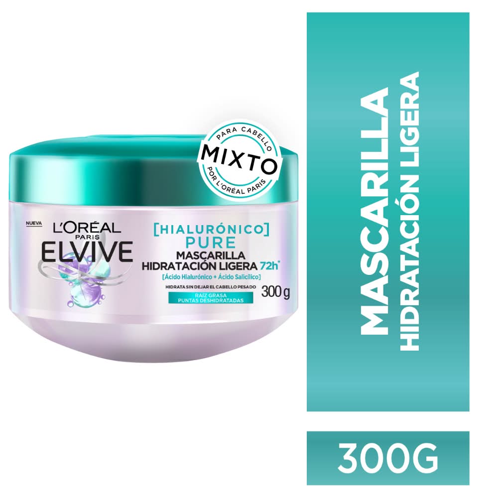 Crema de tratamiento Elvive Hialurónico Pure 300 ml