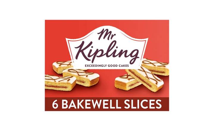 Mr Kipling Bakewell Slices 6's (370242)