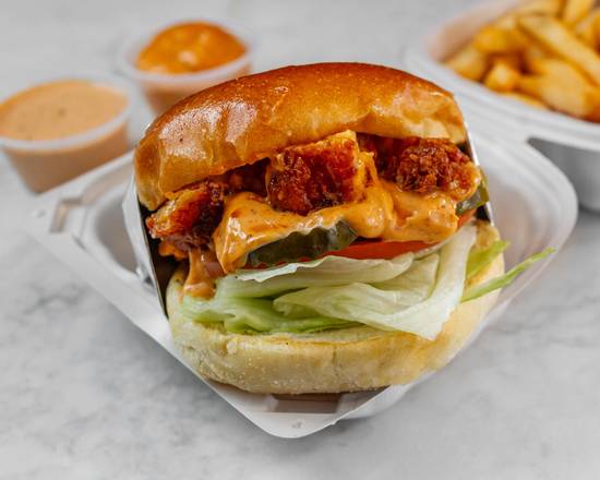 Chopped Chicken Sandwich